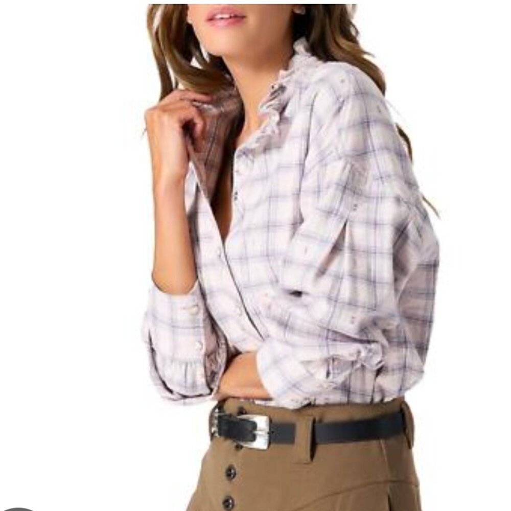 Xirena Caspian Top in Gray Mist